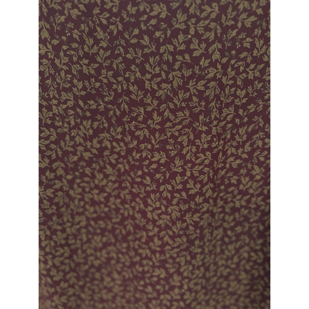 Vintage Old Navy 90s Y2K Floral Maxi Dress Size 8 Burgundy Sleeveless 0313 - Picture 2 of 8
